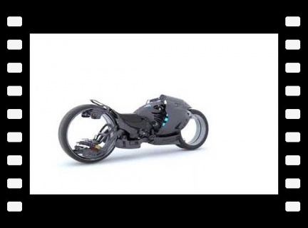 electric motorbike vespa - 3d animation