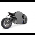 futuristic motorcycle vena - 3d animation